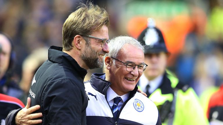 Jürgen Klopp (links) und Claudio Ranieri kennen sich gut.