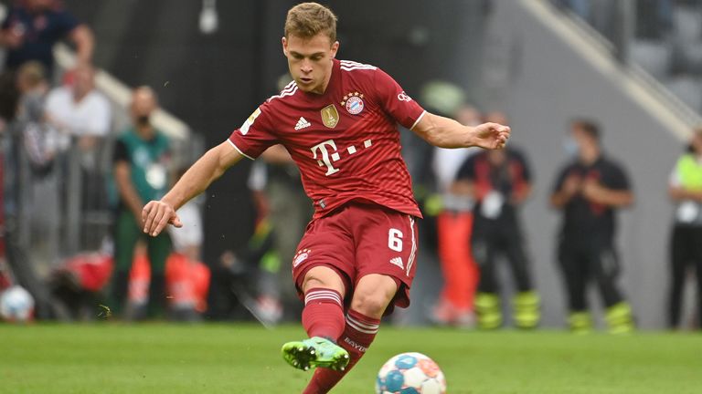Platz 15: Joshua Kimmich (26), FC Bayern, neuer Marktwert: 100,6 Millionen Euro, alter Marktwert: 98,74 Millionen Euro, Zugewinn: 1,86 Millionen Euro