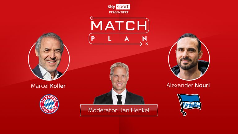 Matchplan - die Taktik-Show. Marcel Koller und Alexander Nouri schauen im Vorfeld des 3. Bundesliga-Spieltags ganz genau auf die Partie FC Bayern München gegen Hertha BSC.