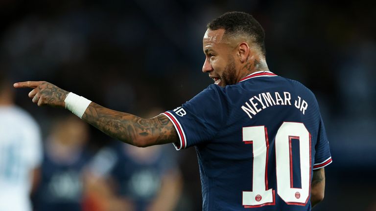 Platz 6: Neymar (29), Paris Saint-Germain, neuer Marktwert: 115,5 Millionen Euro, alter Marktwert: 123,37 Millionen Euro, Verlust: 7,87 Millionen Euro
