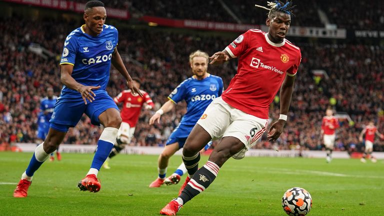 Paul Pogba (28), zentrales Mittelfeld, Manchester United, aktueller Marktwert: 45 Millionen Euro