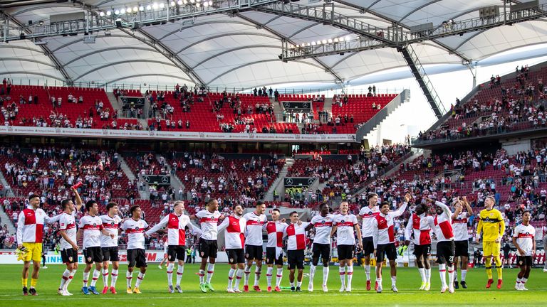 Wahrscheinlich dürfen die Stuttgarter bald vor vollen Stadionrängen feiern.
