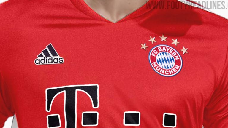 So soll das Heimtrikot des FC Bayern in der Saison 2022/23 aussehen. (Quelle: https://www.footyheadlines.com/)