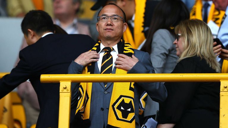 10. GUO GUANGCHANG (Wolverhampton Wanderers): Vorsitzender der Fosun-Gruppe. Kaufte die Wolves im Jahr 2016. Geschätztes Vermögen: 5,2 Milliarden Euro.