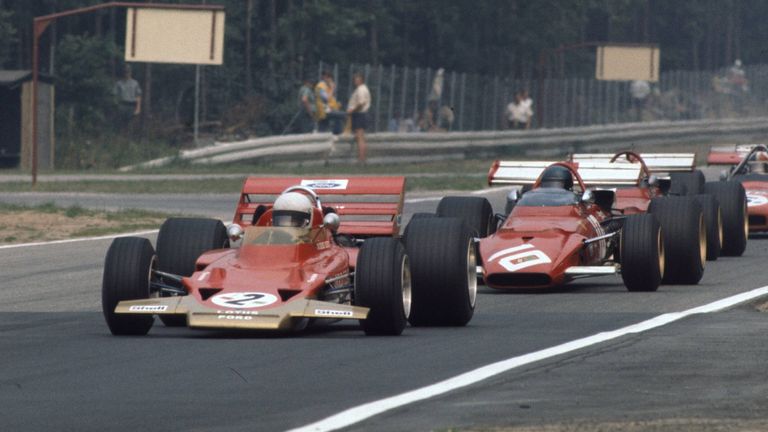 1970: 7 Punkte Abstand. Lotus (Rindt/Hill/Wisell) vor Ferrari (Ickx/Regazzoni).