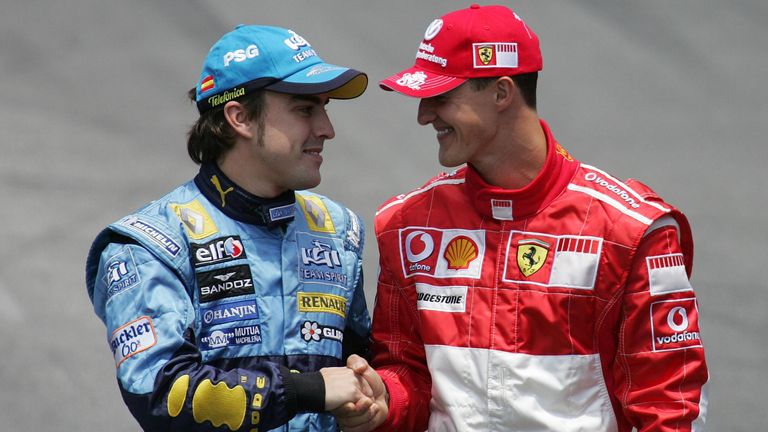2006: 5 Punkte Abstand. Renault (Alonso/Fisichella) vor Ferrari (Schumacher/Massa). 