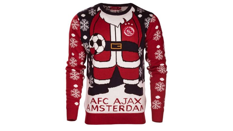 Ajax Amsterdam: Beim Klub aus der niederländischen Hauptstadt kann man zum Ajax-Santa werden. Coach Erik ten Haag steht er bestimmt. Ob die Amsterdamer wieder Meister werden? (Quelle: Amsterdam Fanshop)