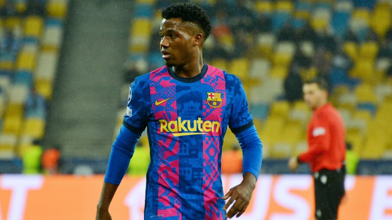 Ansu Fati fällt verletzt aus.