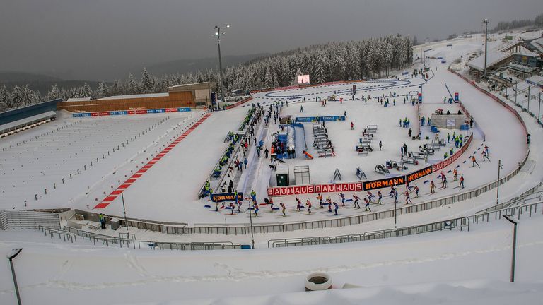 Beim Weltcup in Oberhof werden auch dieses Jahr keine Zuschauer sein.