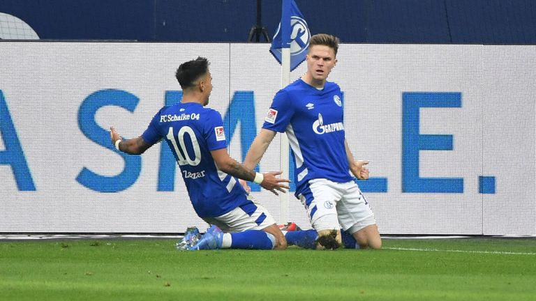 Marius Bülter und Rodrigo Zalazar haben großen Anteil am Schalke-Sieg gegen Sandhausen. 