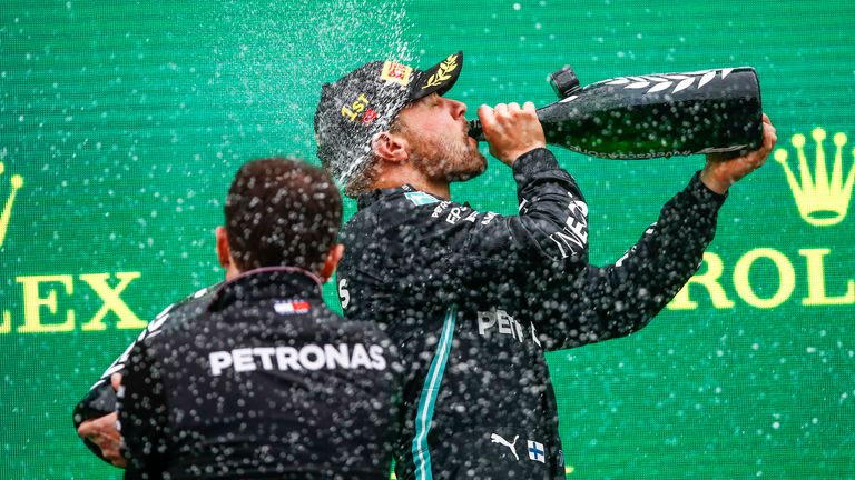 Platz 3: Valtteri Bottas, Mercedes, aktuelle Führungsrunden: 76