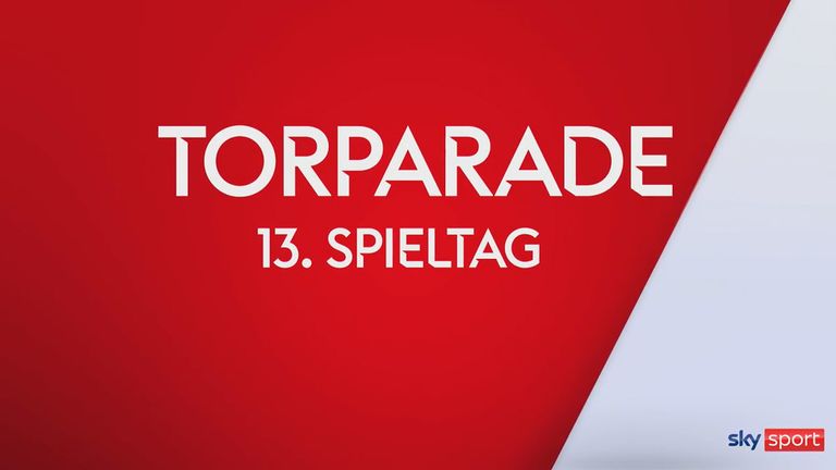 Die Torparade des 13. Spieltags der 2. Bundesliga.