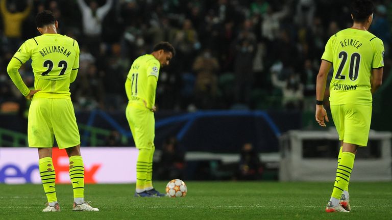 Borussia Dortmund enttäuschte gegen Sporting Lissabon über weite Strecken.