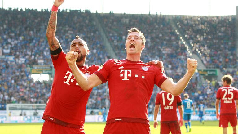 2015 - Robert Lewandowski (FC Bayern): Platz 4; Gewinner: Lionel Messi (FC Barcelona)