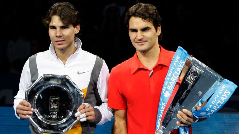 2010: Roger Federer - 6:3, 3:6, 6:1-Sieg im Finale gegen Rafael Nadal