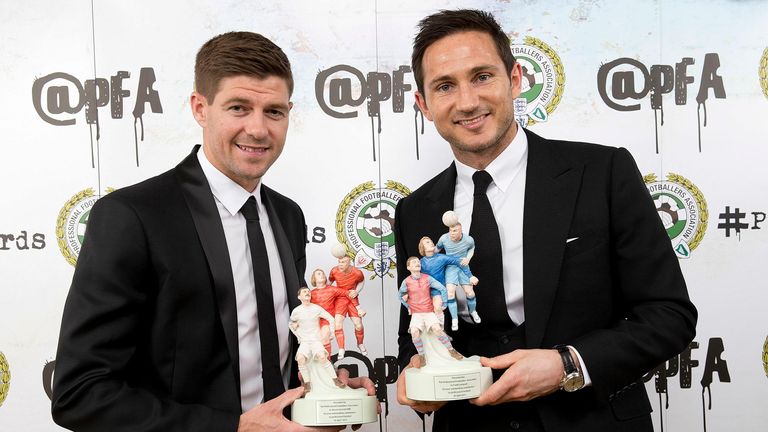 Steven Gerrard (l.) und Frank Lampard (r.) stehen vor einem Engagement in der Premier League.