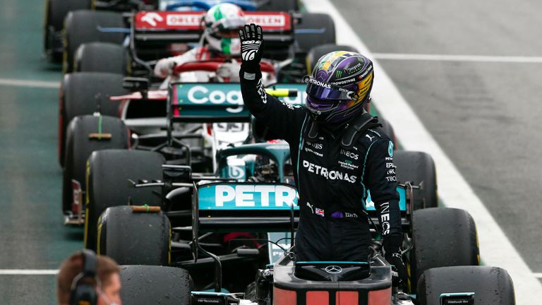 Lewis Hamilton glänzt beim Sprint.