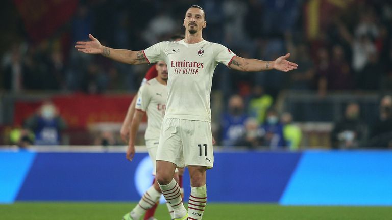 Zlatan Ibrahimovic wurde von Rom-Fans rassistisch beleidigt. Die Roma bekam eine Bewährungsstrafe.
