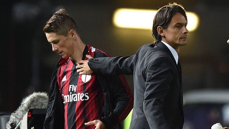 Als Trainer: Filippo Inzaghi, AC Mailand, 2014-2015, 40 Spiele, Erfolge: keine, aktuell: Trainer von Brescia Calcio