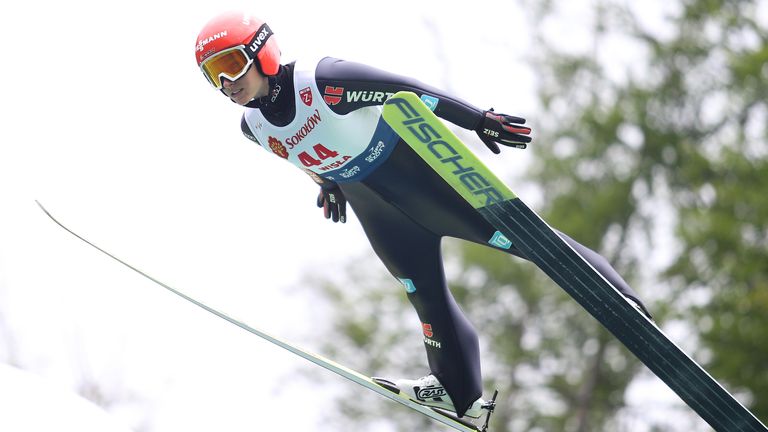 Katharina Althaus beschert dem deutschen Team das erste Podest seit zwei Jahren.