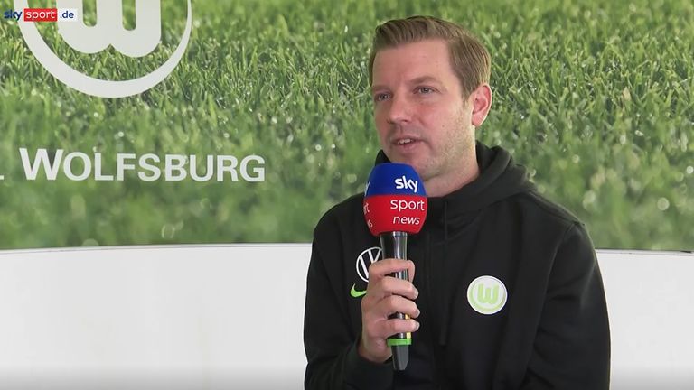 Wolfsburgs Trainer Florian Kohfeldt im exklusiven Interview mit Sky.