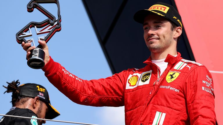 Platz 5: Charles Leclerc, Ferrari, aktuelle Führungsrunden: 60