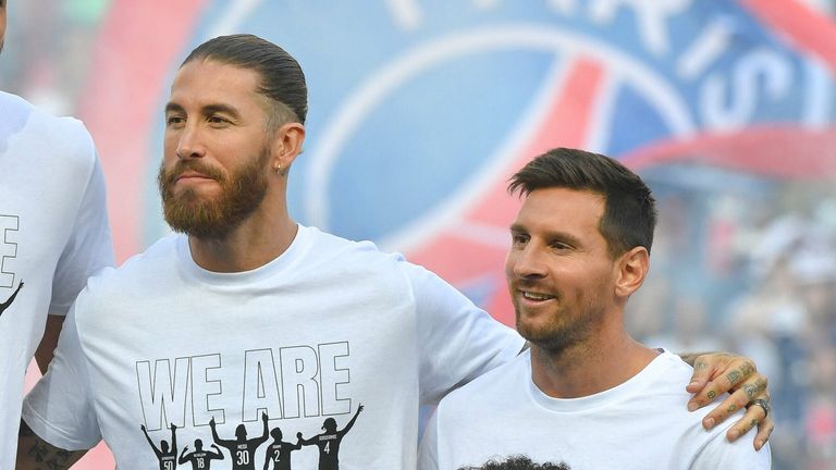 Lionel Messi spricht über seinen langjährigen Rivalen Sergio Ramos.