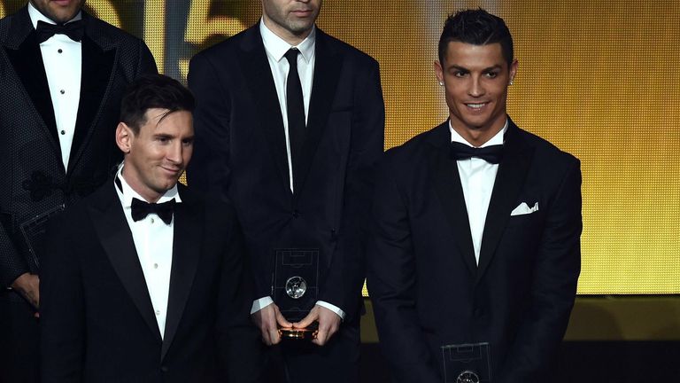 Lionel Messi und Cristiano Ronaldo dominieren seit Jahren die Konkurrenz bei der Ballon d'Or Wahl.
