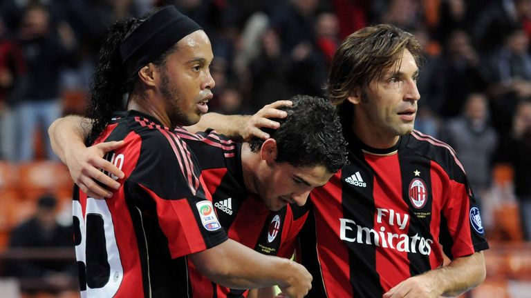 Platz 8: AC Mailand, 418 Tore