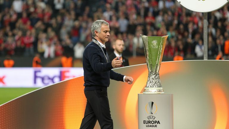 Jose Mourinho: 01.07.2016 bis 18.12.2018 - Titel: 1x Europa-League-Sieger, 1x Ligapokalsieger, 1x Community Shield