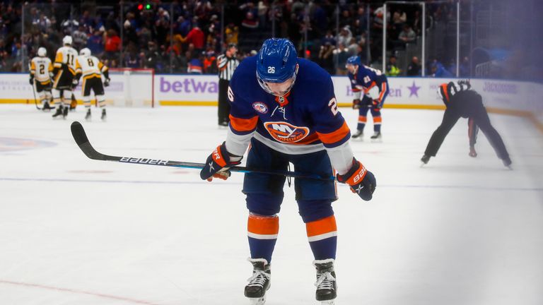 Die New York Islanders müssen in der NHL aufgrund vieler Coronafälle vorerst pausieren.