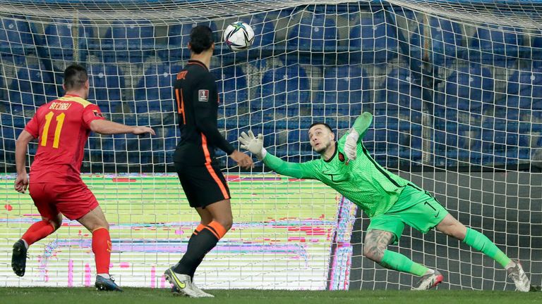 Die Niederlande hat nach einer 2:0-Führung gegen Montenegro noch Punkte liegen gelassen.