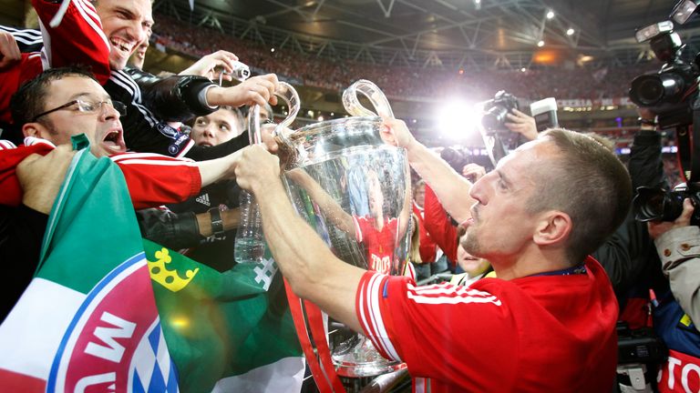 2013 - Franck Ribery (FC Bayern): Platz 3; Gewinner: Cristiano Ronaldo (Real Madrid)