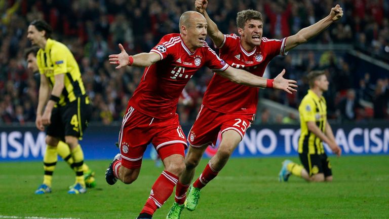 2013 - Arjen Robben (FC Bayern): Platz 8; Gewinner: Cristiano Ronaldo (Real Madrid)