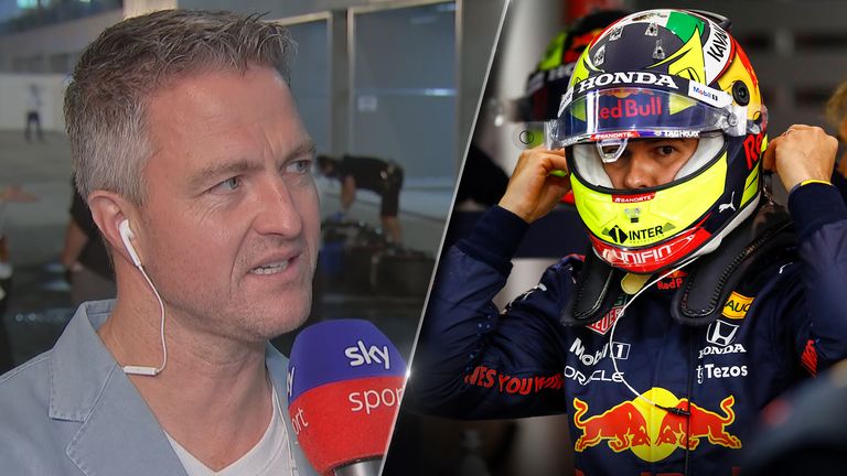Sky Experte Ralf Schumacher ist von der Leistung von Red-Bull-Pilot Sergio Perez nicht angetan. 