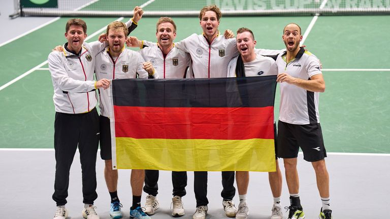 Deutschland hat das Davis-Cup-Halbfinale erreicht.
