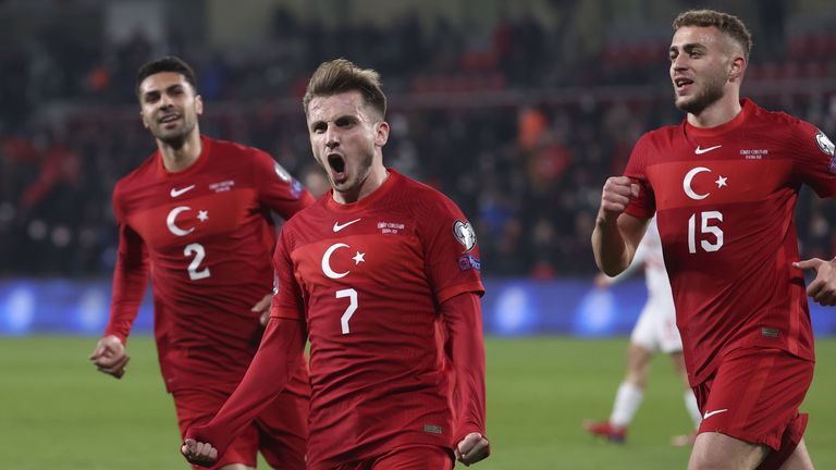Die Türkei hat durch den Sieg gegen Gibraltar Norwegen überholen können.