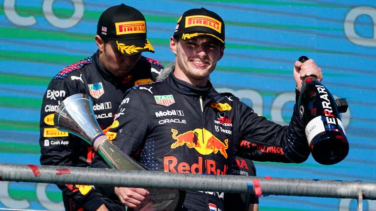 Platz 1: Max Verstappen, Red Bull, aktuelle Führungsrunden: 504