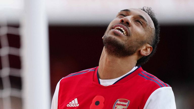 Pierre-Emericke Aubameyang ist nicht länger Kapitän beim FC Arsenal. 