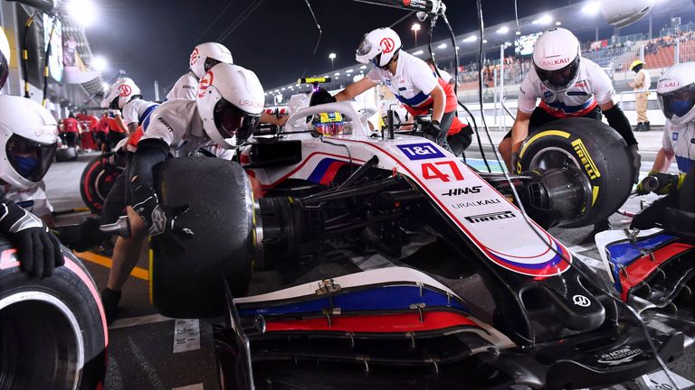 Platz 10: Haas (1 Punkt)