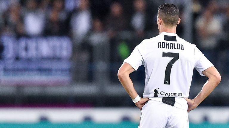 Cristiano Ronaldo spielte von 2018 bis 2021 für Juventus.