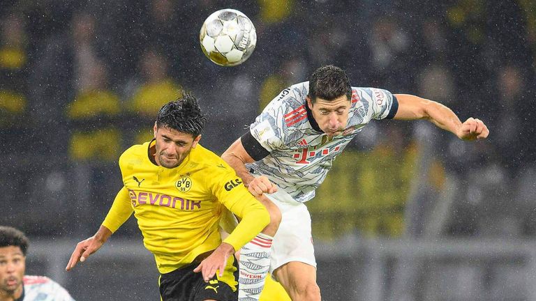 Der Klassiker zwischen Dortmund und Bayern wird am Samstag wieder hart umkämpft sein.