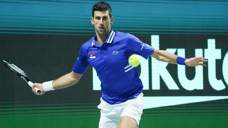 Novak Djokovic nimmt am ATP Cup teil.