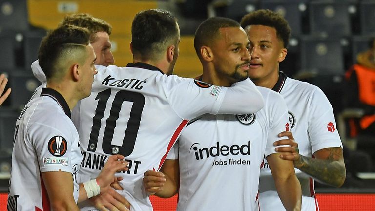 Eintracht Frankfurt macht den Gruppensieg in der Europa League klar. 