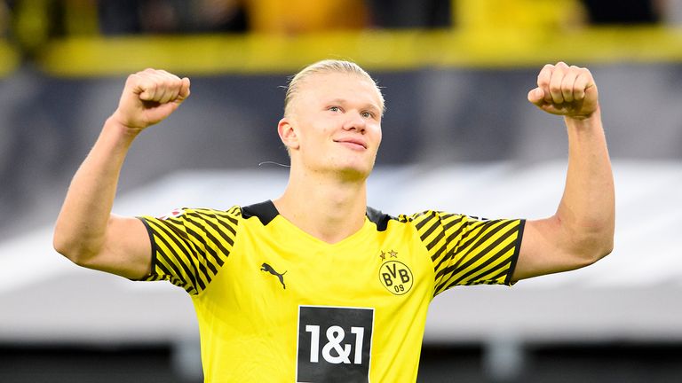 Die Zukunft von Erling Haaland bei Borussia Dortmund ist weiter offen.