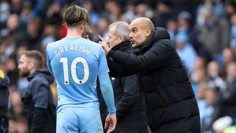 Pep Guardiola nimmt Jack Grealish in die Pflicht.