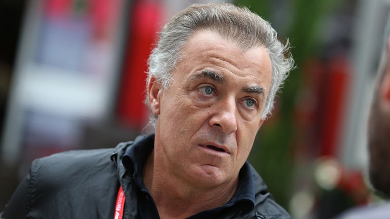 Ex-Ferrari-Pilot Jean Alesi erlaubte sich einen missglückten Scherz. 