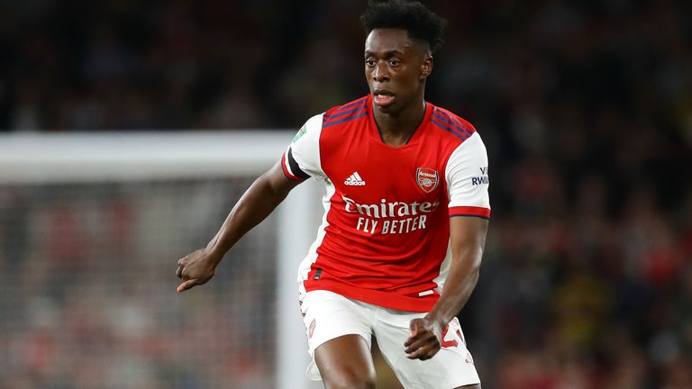 PLATZ 15: Albert Sambi Lokonga (FC Arsenal) - neuer Marktwert: 31,7 Millionen Euro; alter Marktwert: 19,95 Millionen Euro | Zugewinn: 11,75 Millionen Euro