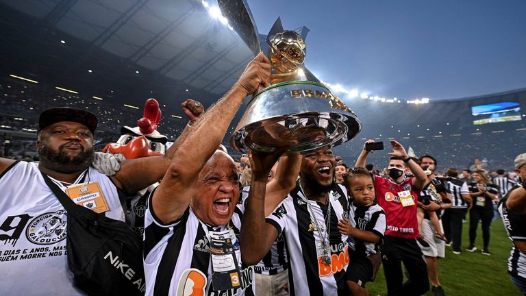 Atletico Mineiro feiert den ersten Titelgewinn seit 50 Jahren.