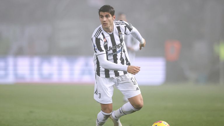 Platz 6: Alvaro Morata, Juventus Turin, Marktwert: 44,30 Millionen Euro, Verlust: 11,04 Millionen Euro